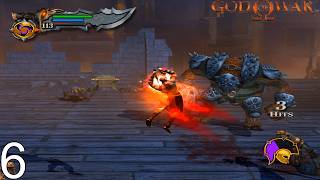 God of War [God Mode] Walkthrough Part 6 The Rooftops of Athens