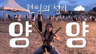 🦀 헌팅 없는 양양 브이로그🌊  / Dj 브이로그 / 양양 클럽 트리 / 양양 탄비치 / 술 냄새 주의 😵/ Dj volg