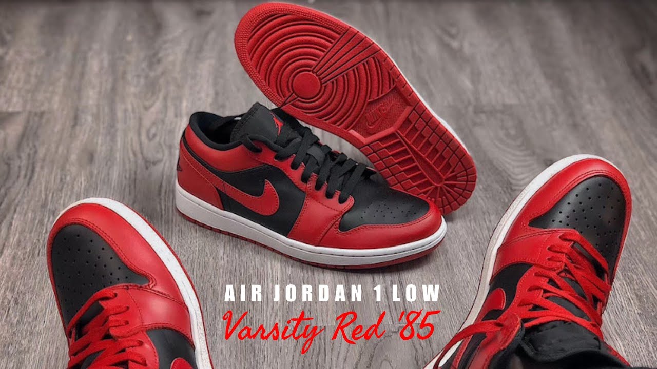 air jordan 1 low varsity red release date