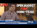 Drnicholas kokkalis live open mainnet question and answers  pi network wallet update