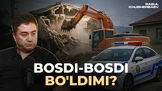 Адашиб бузиб қўйилган уй шундай қолаверадими?❗️Прокуратура нима дейди?❗️@rasul.kusherbayev #trend 