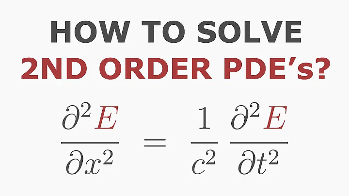How to Solve Partial Differential Equations?
