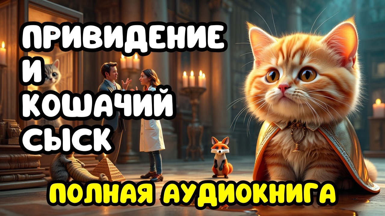 Привидение и кошачий сыск | Аудиокнига полностью