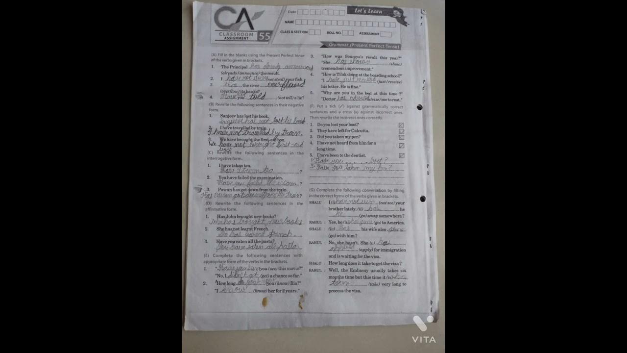 BBC compacta, class 7th, module 5,determiners, a, verbs...etc. - YouTube