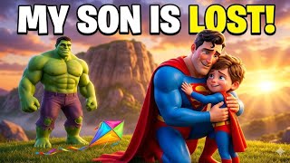 😱 Superman Found His Lost Son Just In Time! ❤️ | Emotional Superhero Rescue Story The cartoon TV 