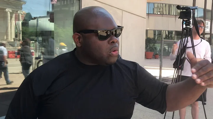 Gary Pullen protests KKK in Dayton