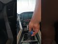 How to replace the gear knob on a Mitsubishi Montero Sport 2021