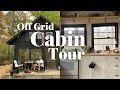 Off Grid Cabin Tour | Tiny House in the Woods
