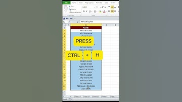 MS Excel time saving tips and tricks | Find and replace | excel | #excel #findandreplace
