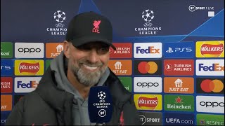 Jurgen Klopp's reaction to his Liverpool side losing 5-2 at home to Real Madrid