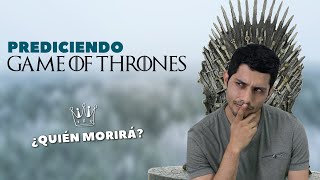 La Teoría Definitiva de Game of Thrones I Prediciendo la Última temporada con Estadística ❄️🐺💀🐲🔥