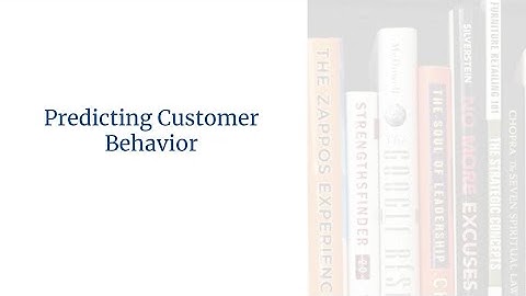 Predicting Customer Behavior
