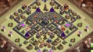 How to 3 Star the popular Anti 3 star th9 war base!