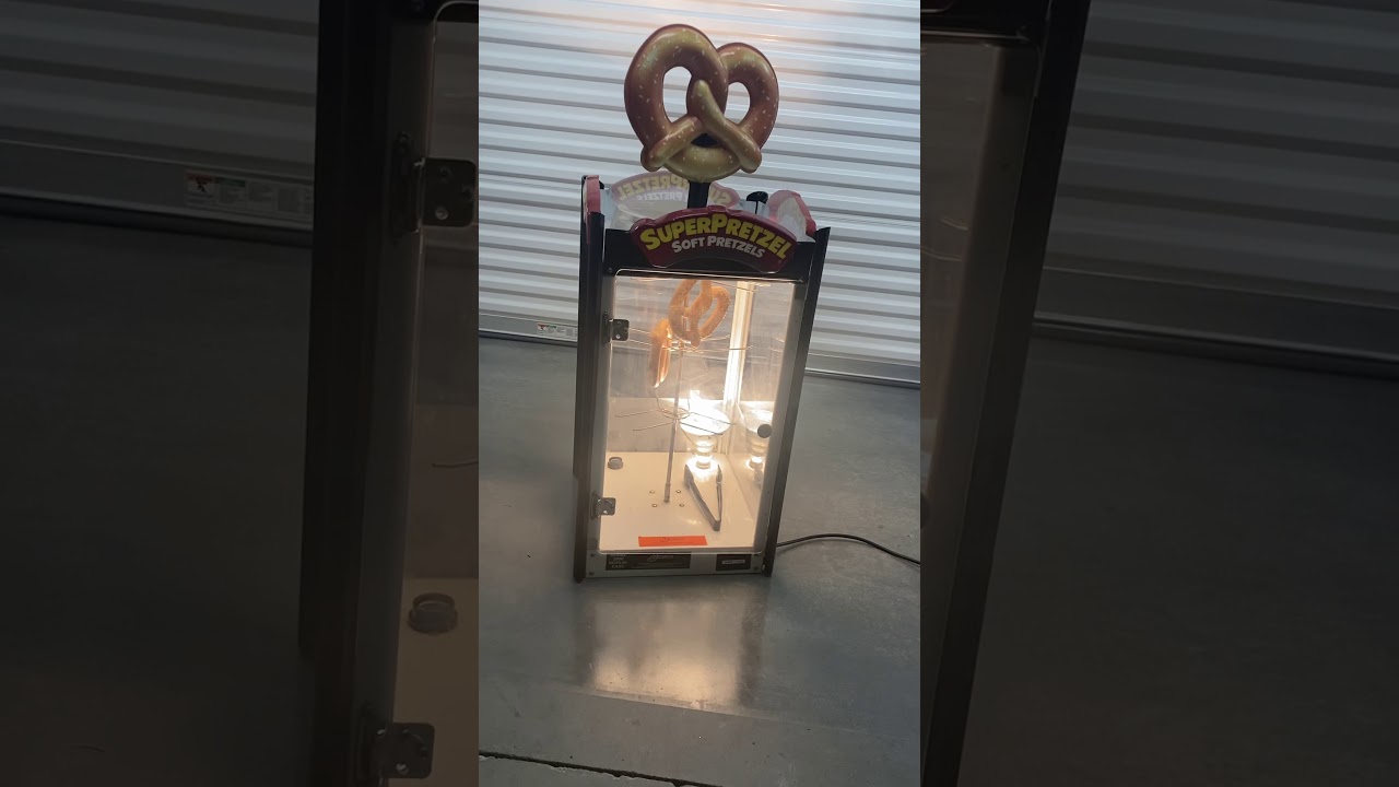 Super Pretzel Model 2000 J&J Snack Foods Machine YouTube