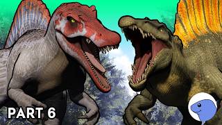 Spinosaurus (JP3) vs Spinosaurus (JWR) | Animation (Part 6)