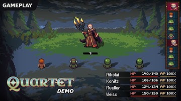 Quartet Demo Gameplay Walkthrough