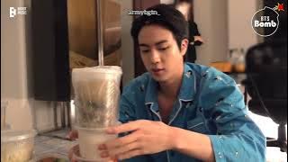 [SUB INDO] BANGTAN BOMB - Jin's Breakfast Menu