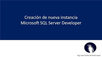 Crear nueva instancia SQL Server
