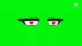 Dangerous - Eye Movement Green Screen Slight Flash Warning