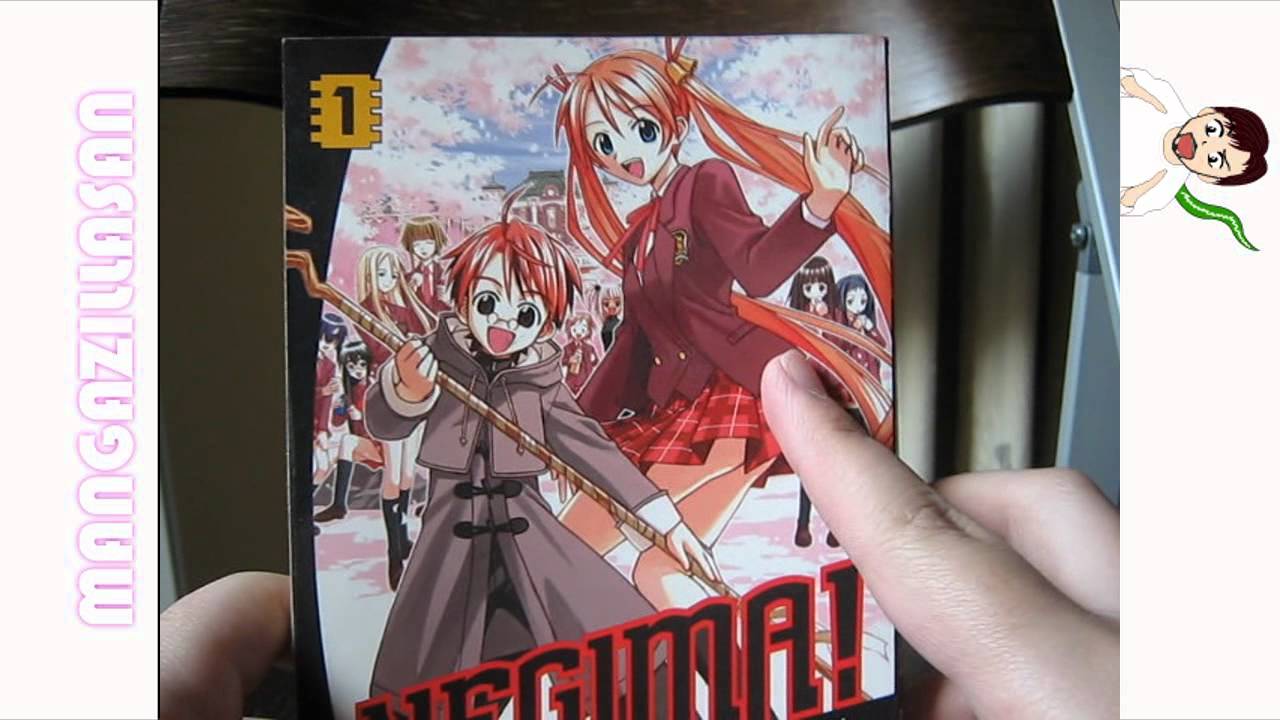 Negima! Manga Review - YouTube