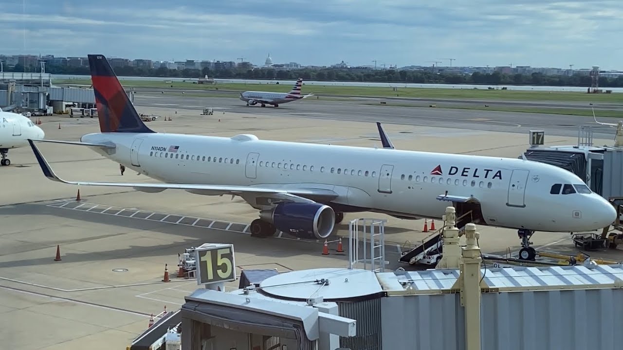Washington DC (DCA) ~ Atlanta (ATL) -  Delta Airlines Airbus A321-200 Full Flight