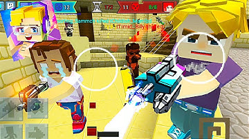 Blockman GO - Build and Shoot #1 - New Skin, Captain America (Android Games Top)