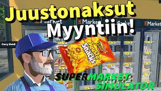 JUUSTONAKSUT MYYNTIIN! #40 | Supermarket Simulator