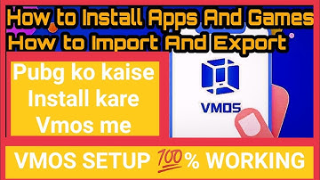 How to install apps and game in Vmos #linuxtek