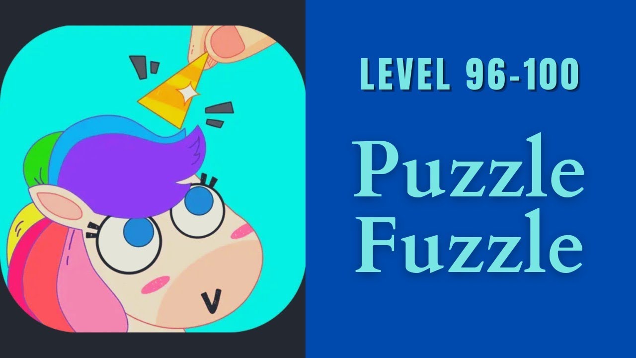Puzzle Fuzzle Game Level 96 97 98 99 100 YouTube