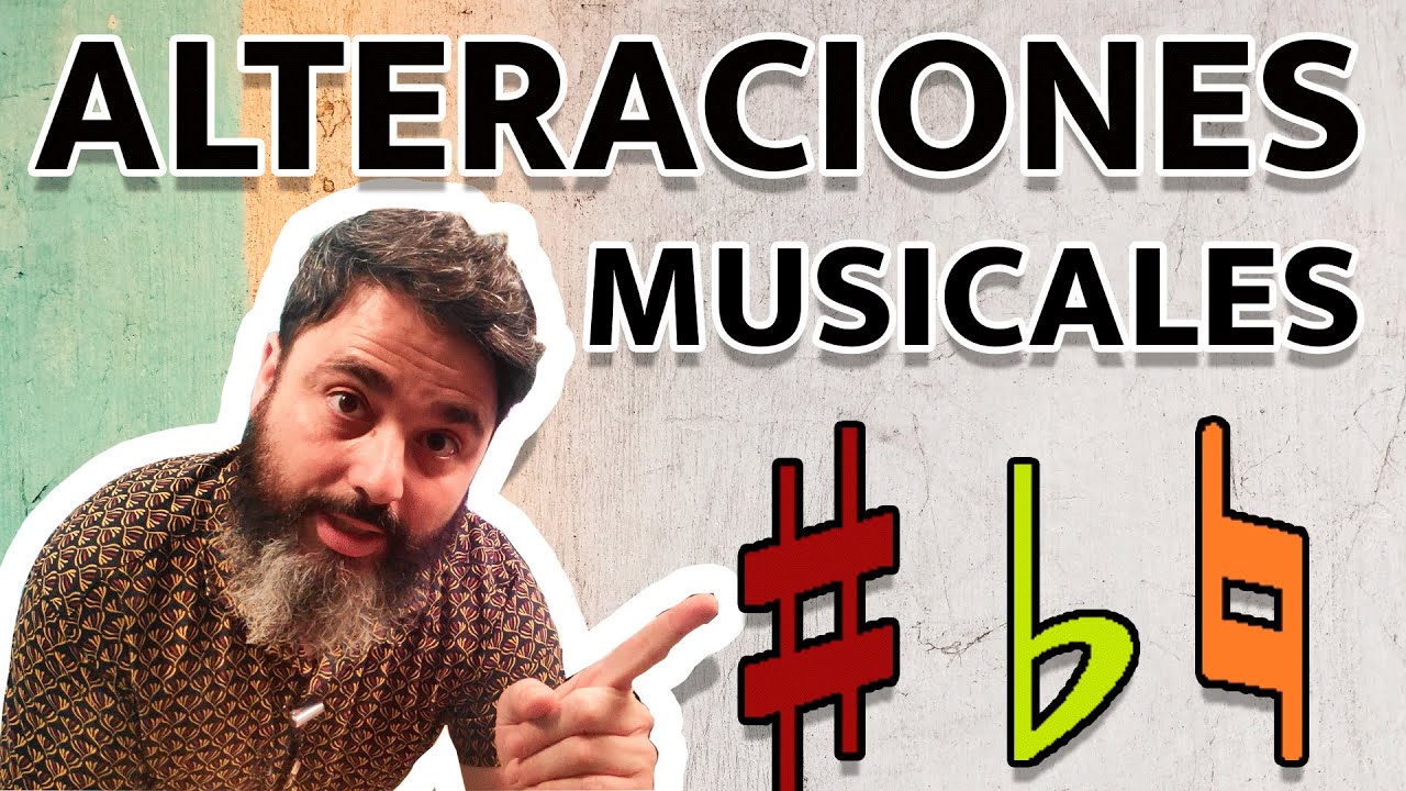 Responder tensión Asombrosamente Alteraciones musicales: el sostenido, el bemol y el becuadro - YouTube