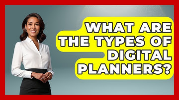 What Are The Types Of Digital Planners? - The Personal Growth Path