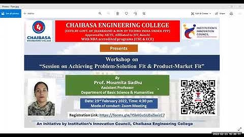 Session on Achieving Problem-Solution Fit & Product-Market Fit