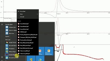 Euler Software - Potential field depth estimates along a profile