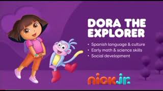 Nick Jr. Currículum boards Ricky Zoom and Dora the explorer