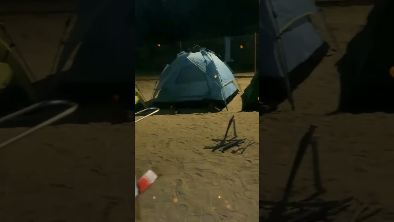 Night Camping at Ormara 