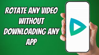 How to Rotate a Video Online for Free | Turn Videos 90° or 180° screenshot 4