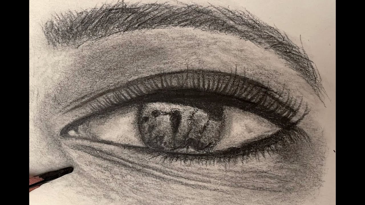 😱 How To Draw A Realistic Eye / Step By Step