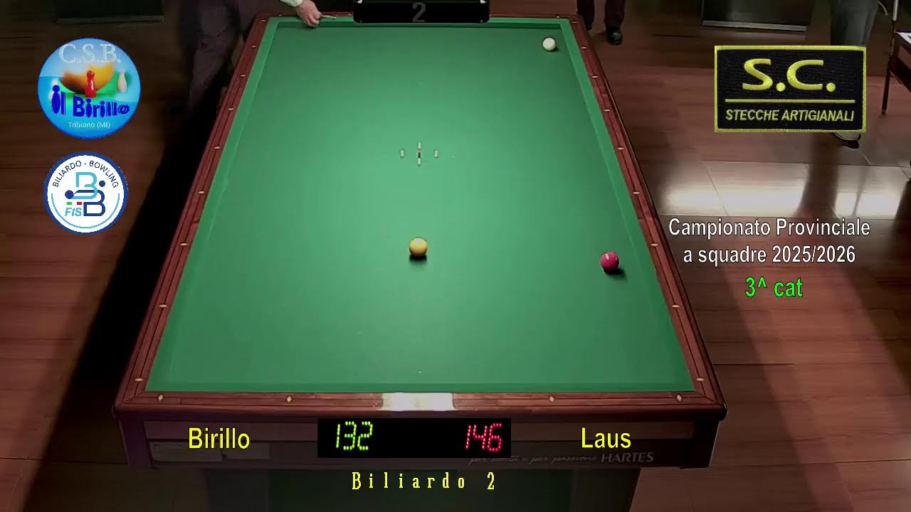 CSB Il Birillo - Campionato 2^ e 3^ Categotia - 16 gennaio 2026
