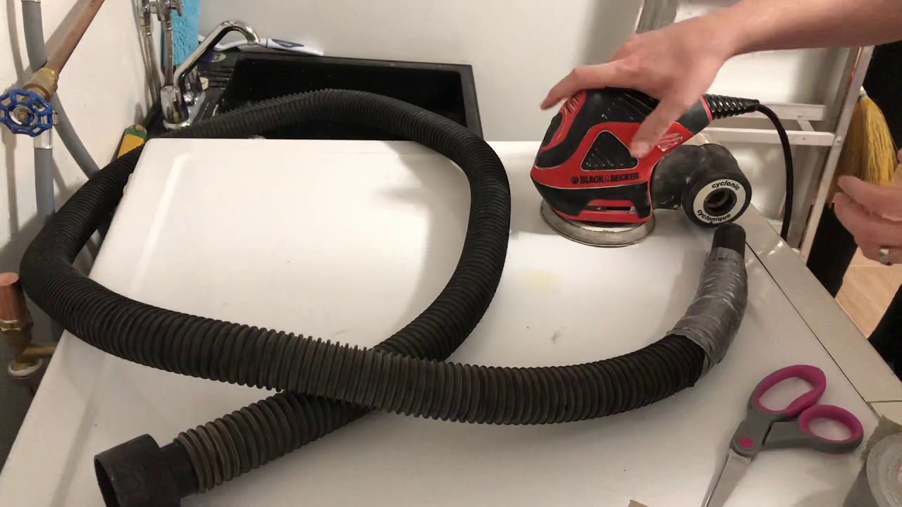 Vacuum Adapter for Blackdecker Orbital Sander 