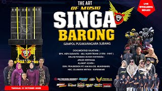 Singa Barong Ii Gala  Gala Voc Yanti Ii 01 October 2025 Ii Muara Baru Praubosok