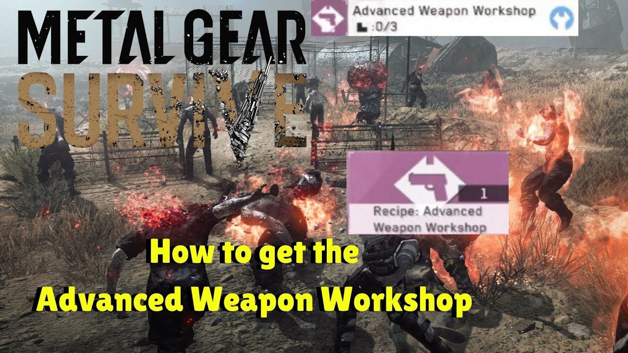 How to Get Weapons in Metal Gear Survive Coop: Ultimate Guide