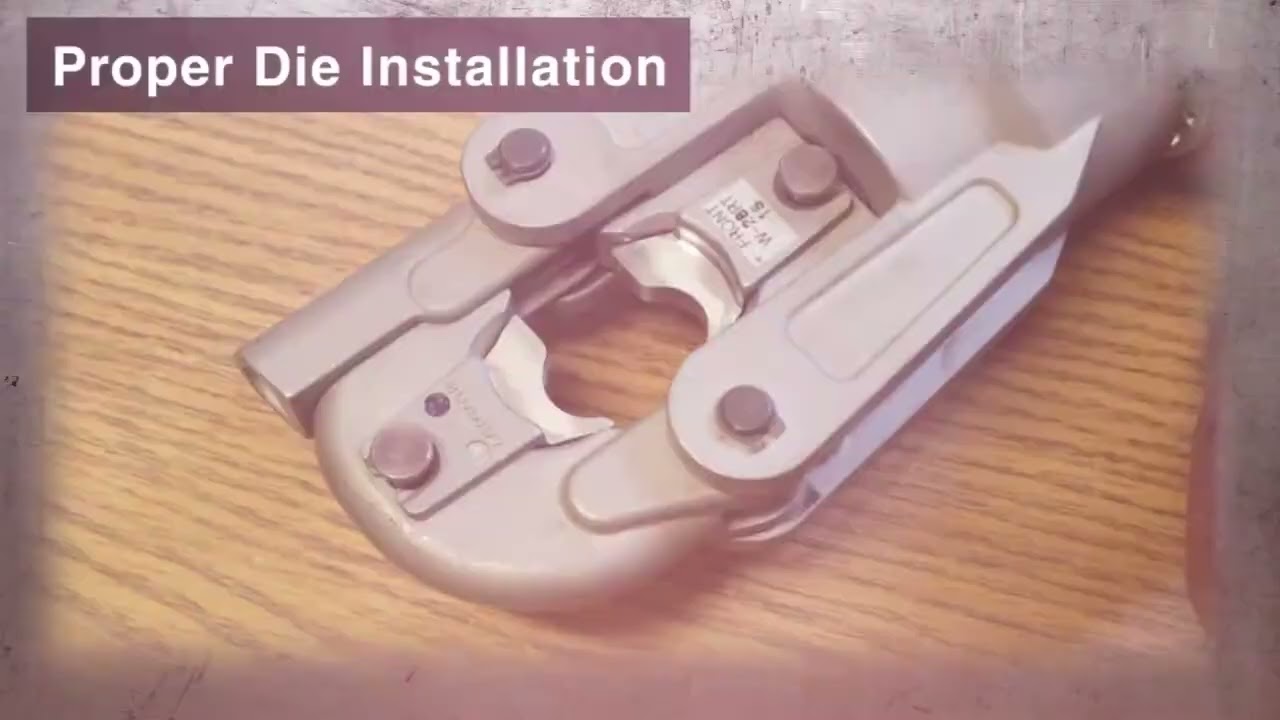 BURNDY W Die Instructional Video