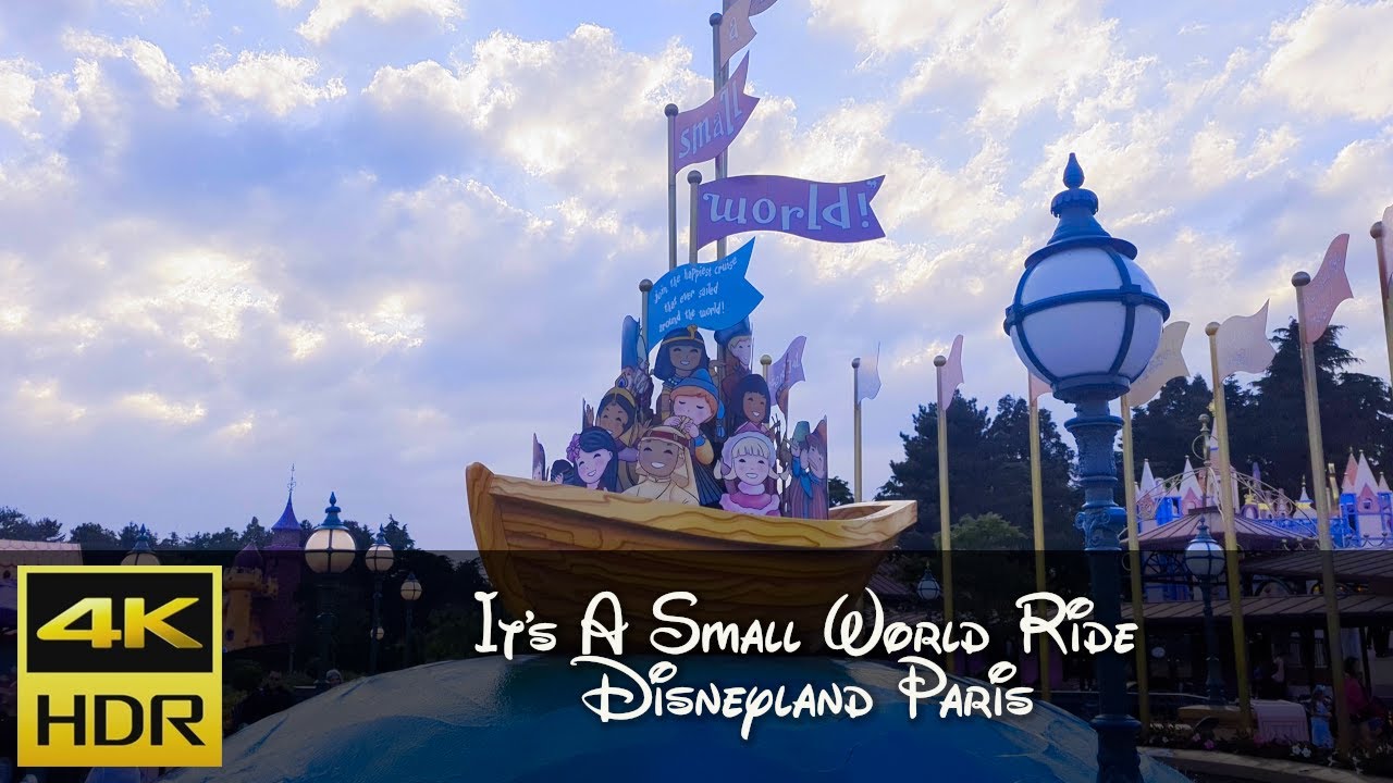[4K HDR] Disneyland Paris - It's A Small World Ride [POV On Ride]