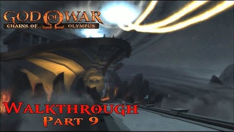 God of War Chains of Olympus Walkthrough Part 9 The Fire Steeds