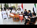 Rangkaian Acara Penyambutan Kenegaraan Putra Mahkota Abu Dhabi Persatuan Emirat Arab, 24 Juli 2019