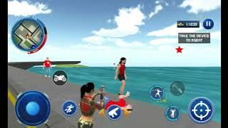 Rope Spider Girl Hero Games | Android | Gameplay