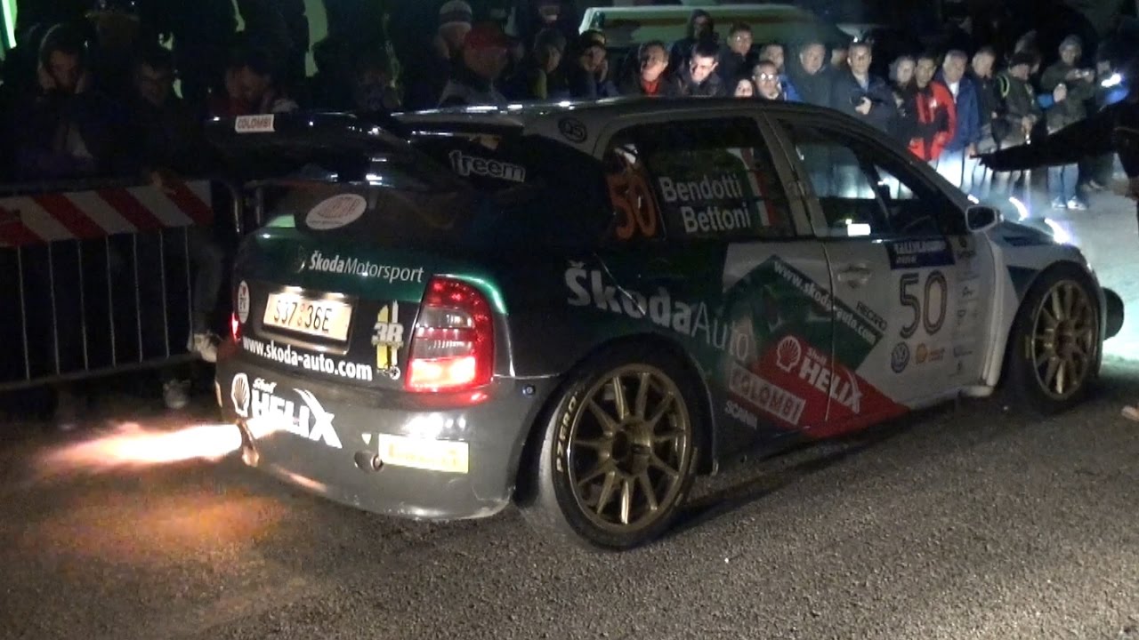 Rally Legend 2016 - Anti-Lag Launch Control Starts & Action at Night!