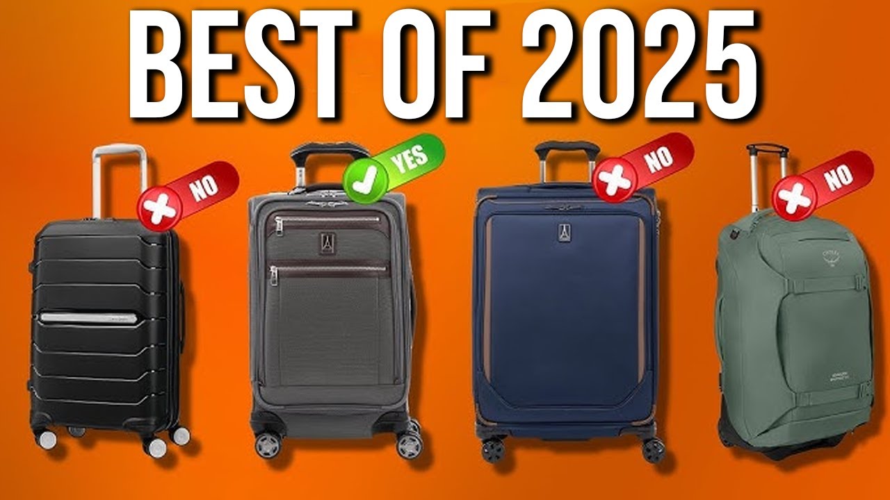 Travel Smarter with the Best Luggage Suitcases in 2025 - YouTube