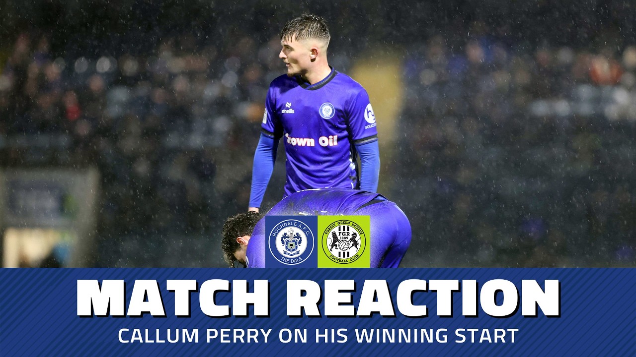Callum Perry's Forest Green Reaction - YouTube