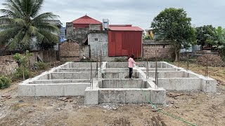 Amazing Techniques Construction The Most Solid Reinforced Concrete Platform For Your House